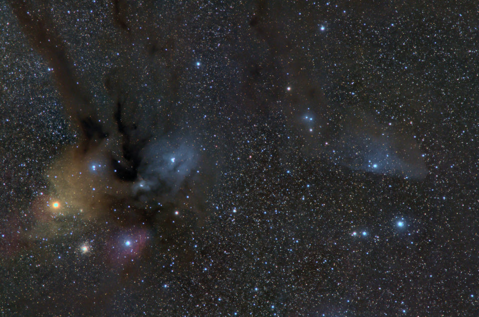 IC 4592 - Blue Horsehead Nebula and Rho Ophiuchi Clouds, Namibia, Tivoli, 2017