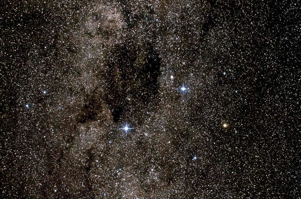 Coal Sack Nebula (Kohlensack), Namibia, Tivoli, 2006