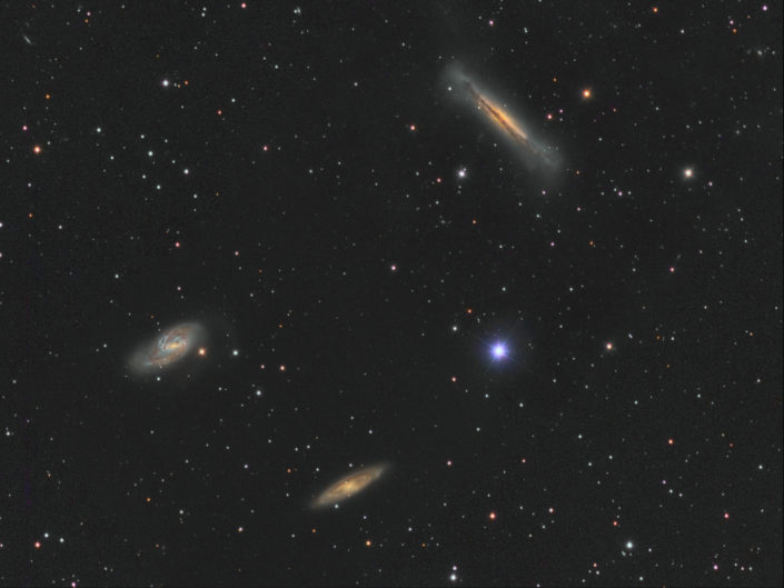 M65, M66 and NGC 3628 - Leo Triplet, Krefeld, 2018
