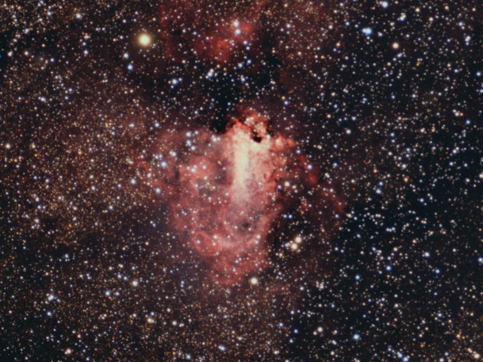 Messier 17 - Omega Nebula (Omeganebe), Namibia, Tivoli, 2008