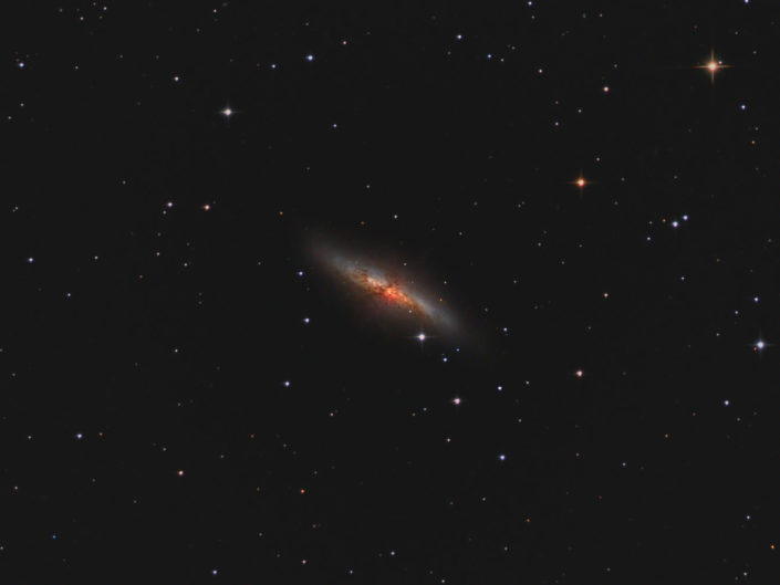 Messier 82 - Cigar Galaxy (Zigarrengalaxie), Krefeld, 2012