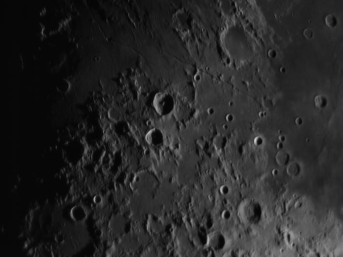 Moon (Julius Caesar, Agrippa, Delambre, Rima Aridaeus), Krefeld, 2009-03-03
