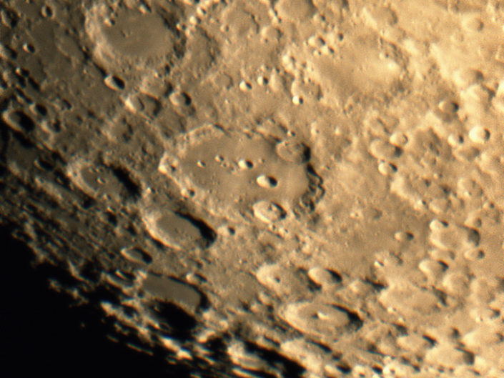 Moon (Clavius, Tycho, Moretus, Casatus), Krefeld, 2016-09-12