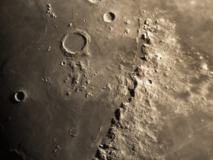 Moon (Archimedes, Autolycus, Aristillus, Timocharis), Krefeld, 2017-01-06
