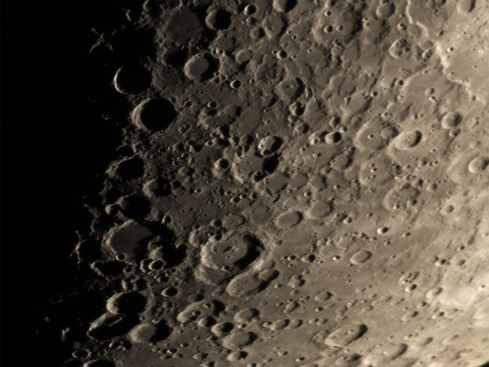 Moon (Apianus, Aliacensis, Stoefler, Maurolycus, Jacobi), Krefeld, 2018-02-22