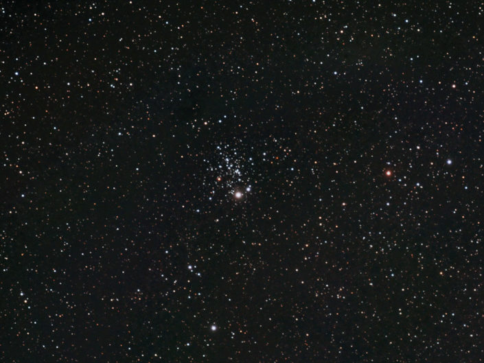 NGC 457 - Owl Cluster (Eulenhaufen), Krefeld, 2007