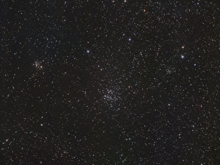 NGC 654, 659 and 663, Krefeld, 2010