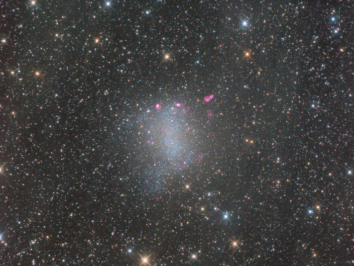 NGC 6822 - Barnard's Galaxy, Namibia, Tivoli, 2015