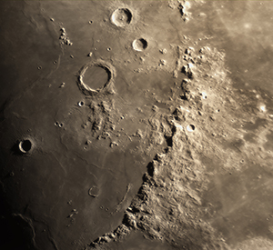 Apennines - Imbrium basis rim