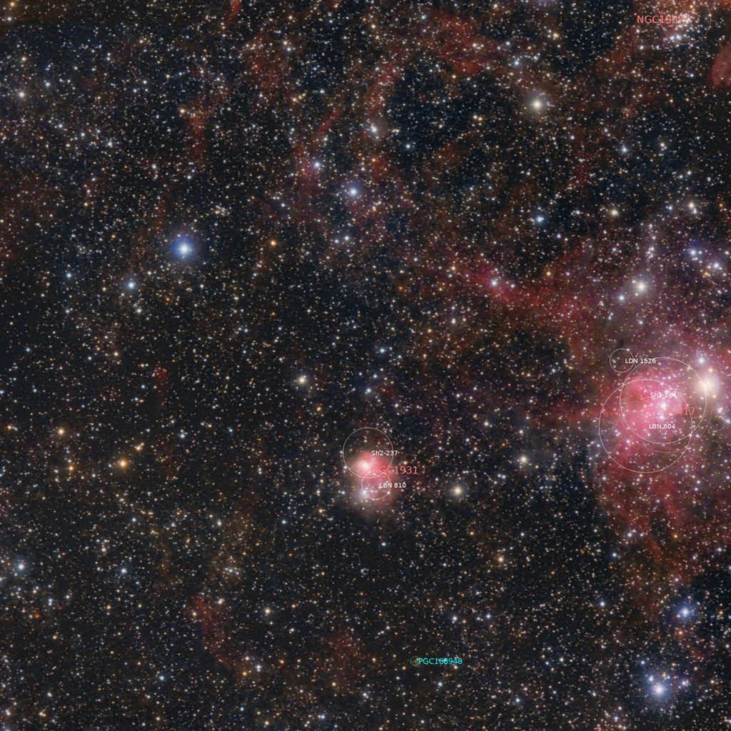 NGC 1931 annotated