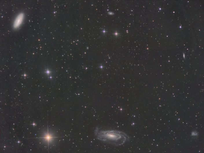 NGC 5005 and NGC 5033