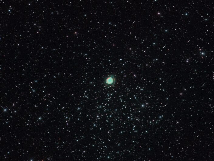 NGC 2438 and M46, Astrofarm Tivoli, Drebach South Observatory, 2022