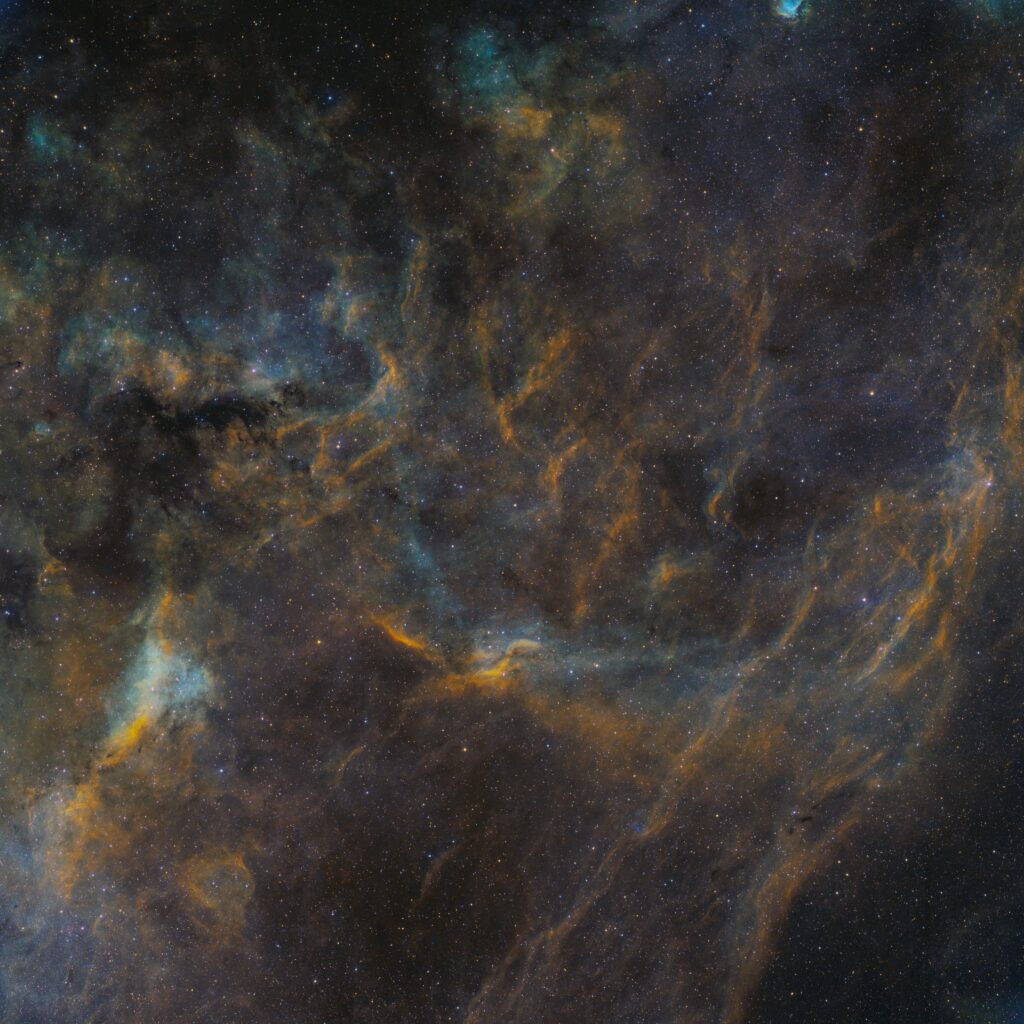 LBN 292 Hubble Palette, (SPA-3 Telescope Live), 2022