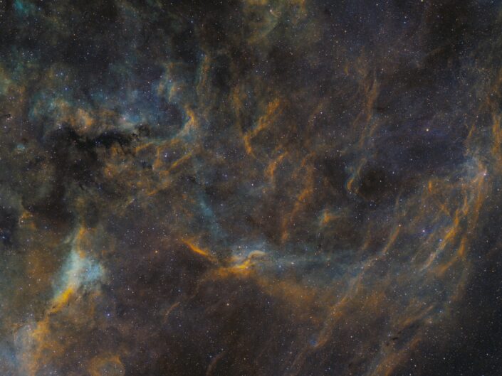 LBN 292 Hubble Palette, (SPA-3 Telescope Live), 2022