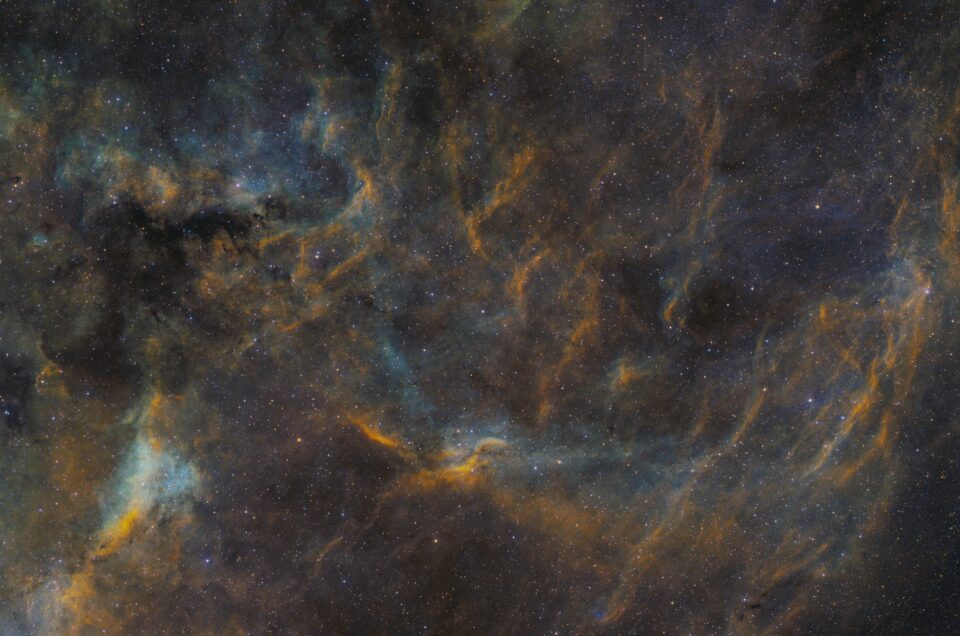 LBN 292 Hubble Palette, (SPA-3 Telescope Live), 2022