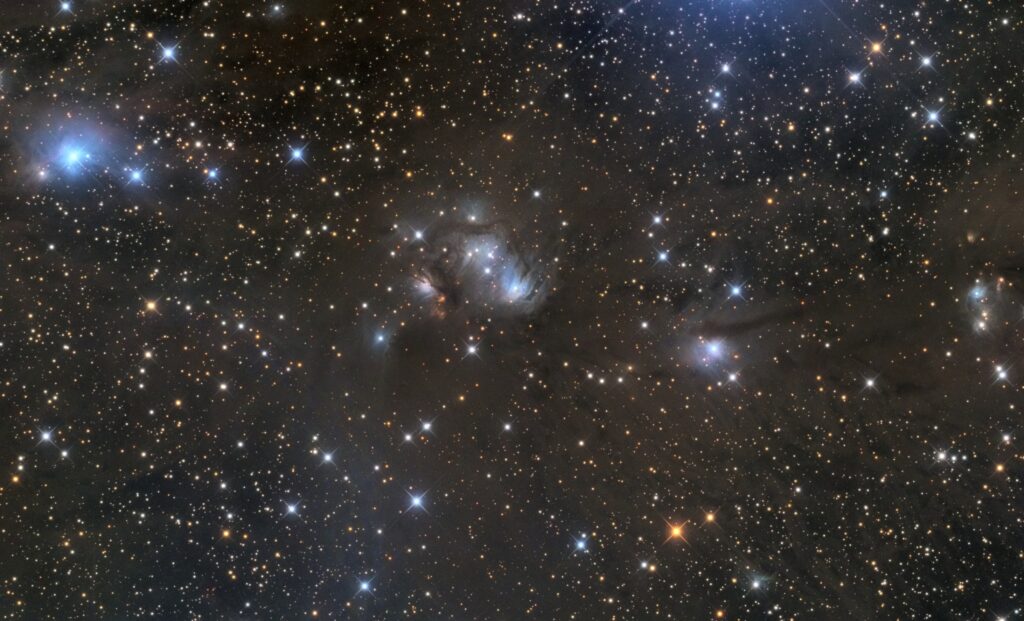 NGC 2185, (AFIL-1 Telescope Live), 2022