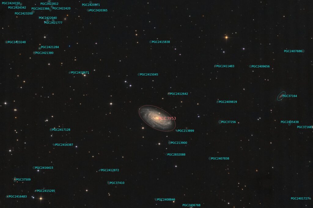 NGC 3953 annotated