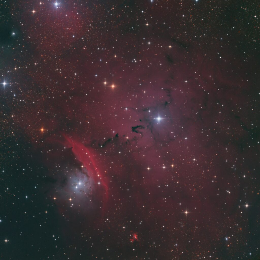 NGC 6559 (CHI-1 Telescope Live), 2022