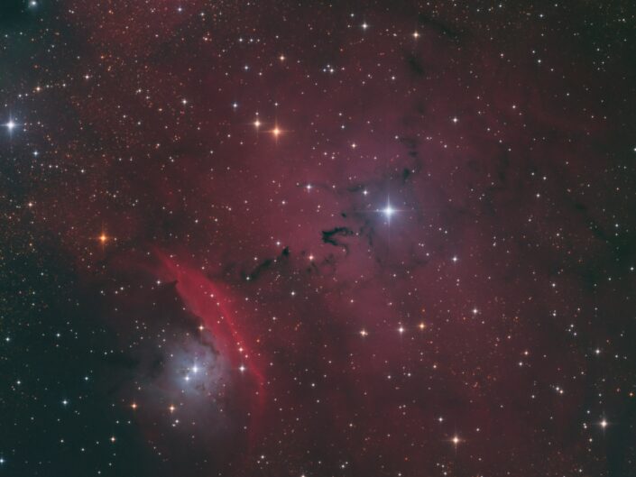 NGC 6559 (CHI-1 Telescope Live), 2022