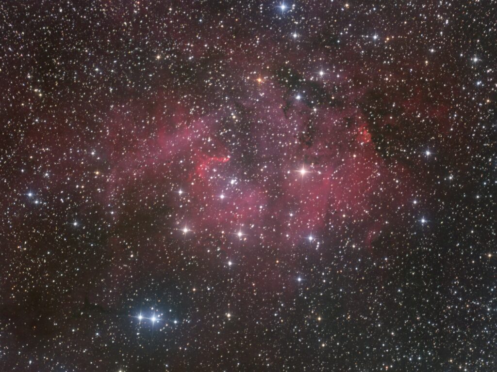 Sh2-132 Lion Nebula, Krefeld, 2023