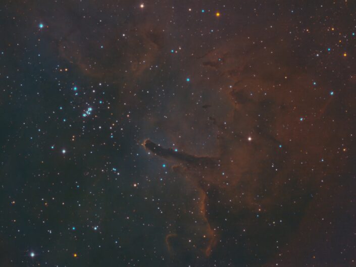 Sh2-286, (CHI-1 Telescope Live), 2023