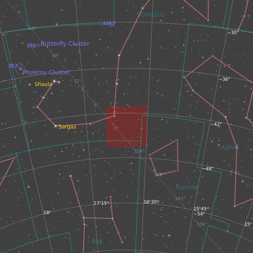 Barnard 235 Finder Chart