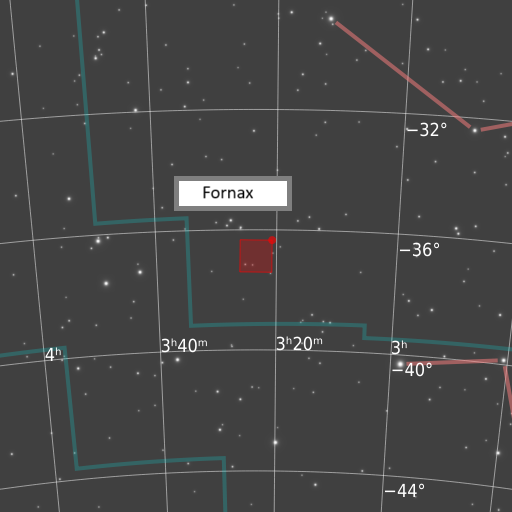 NGC 1316 Finder Chart