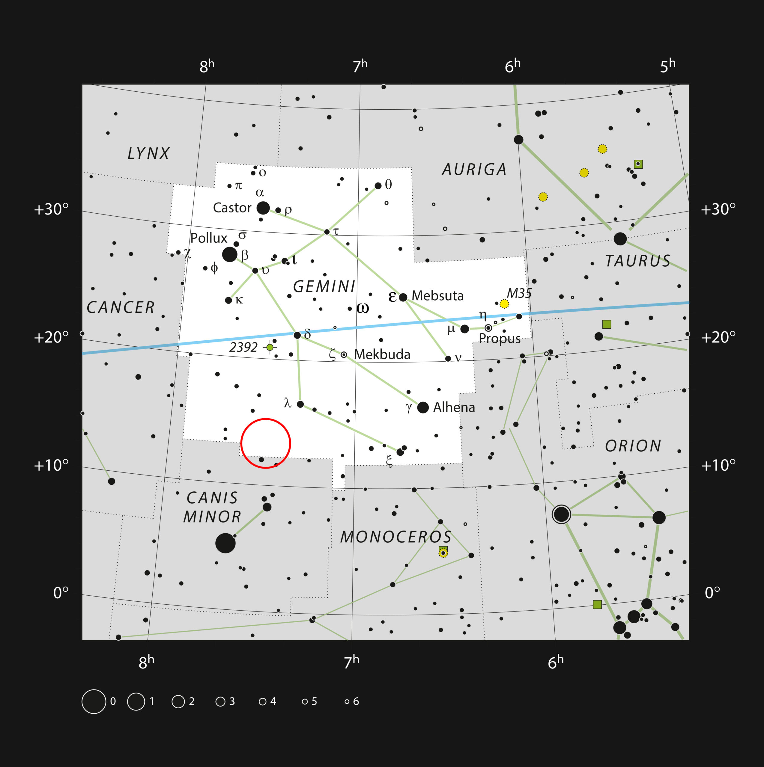 Finder Chart Abell 21