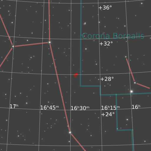 Abell 39 Finder chart