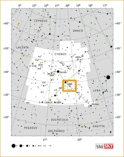 IC 1318 Finder Chart