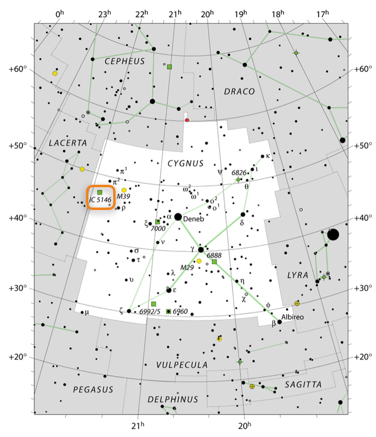 IC 5146 Finder Chart