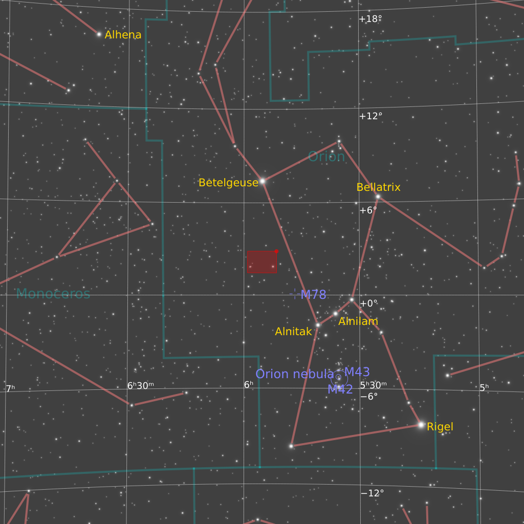 LDN 1622 Finder Chart