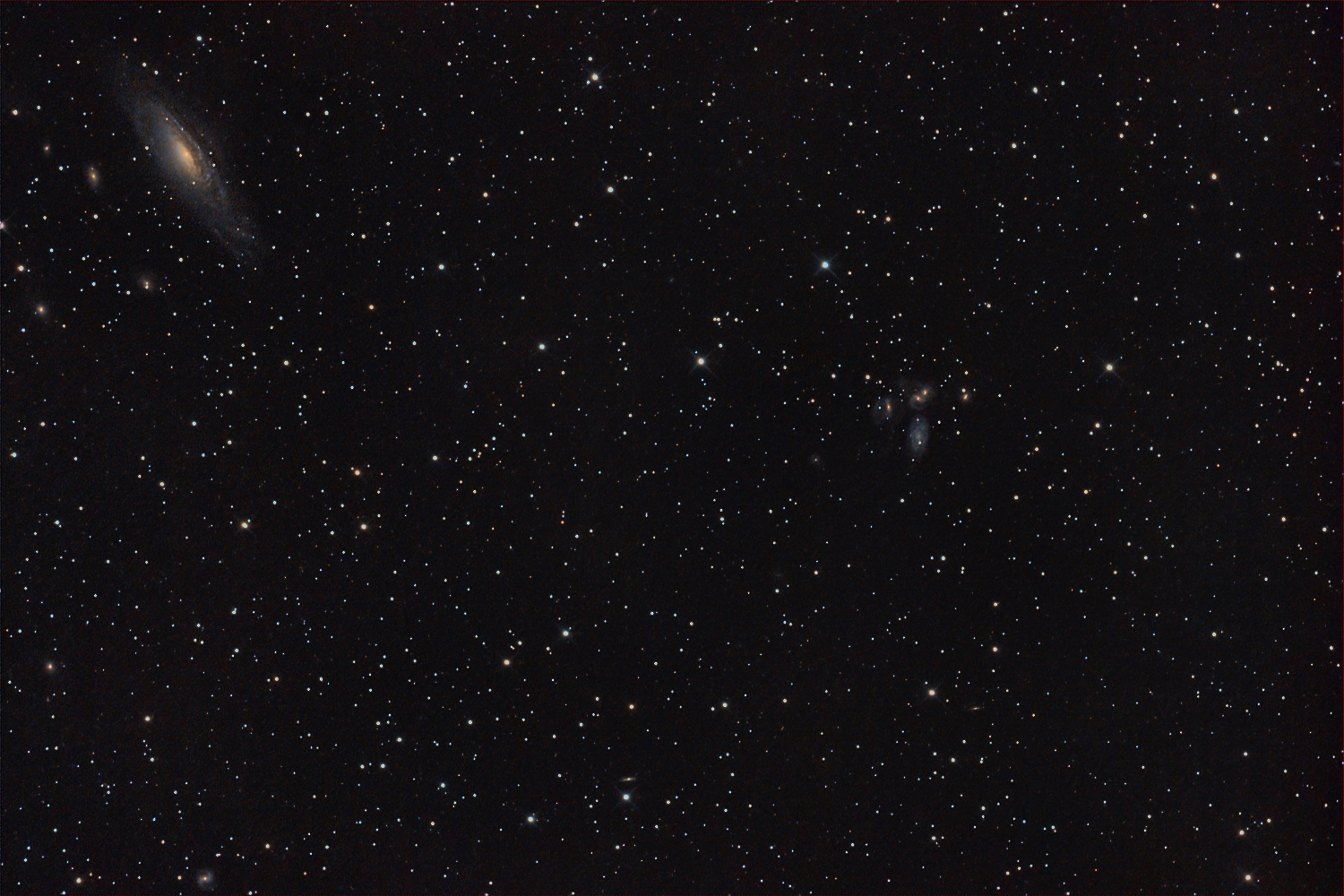 NGC 7331 and Stephan's Quintet, Krefeld, 2010