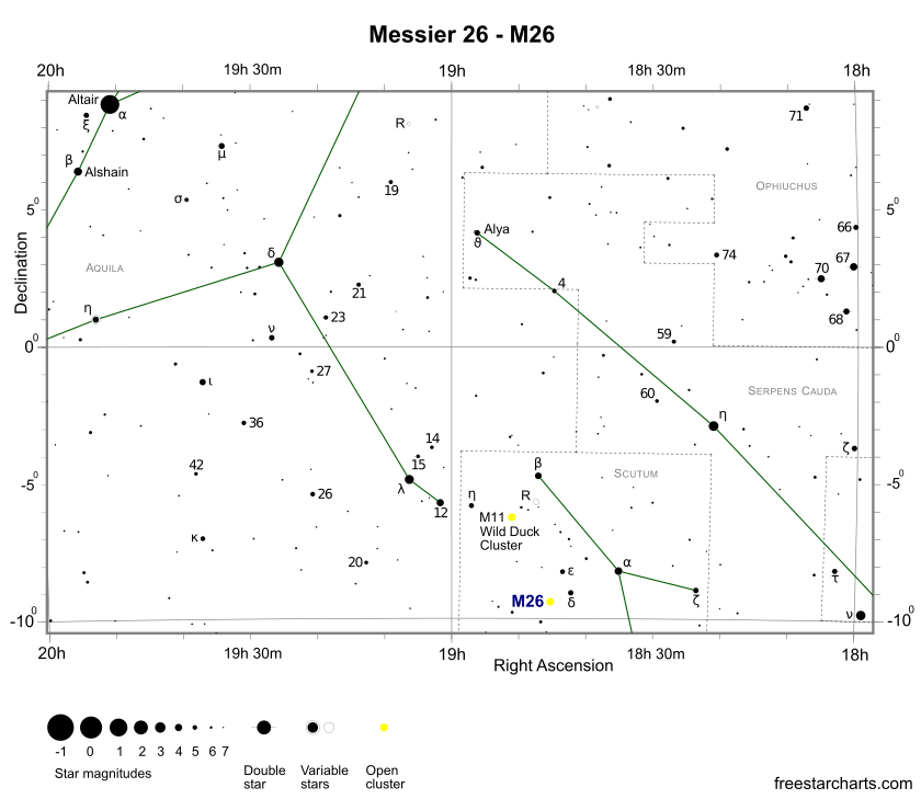 M26 Finder Chart