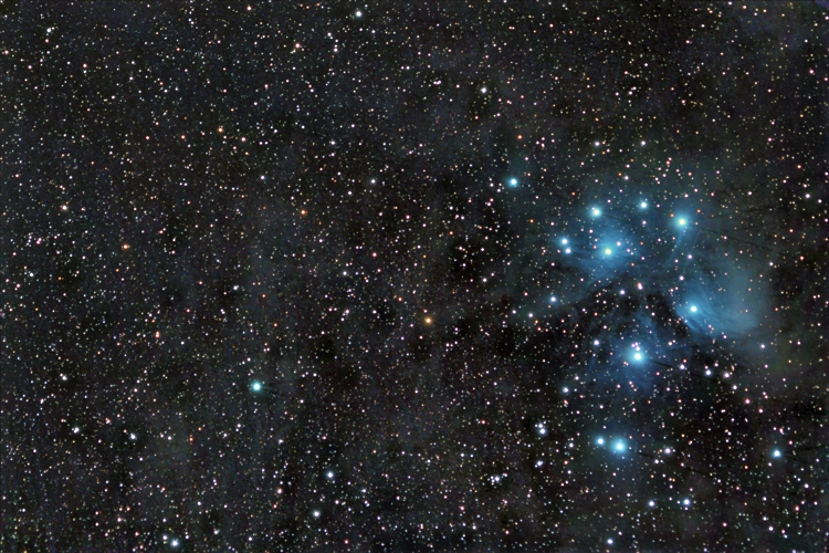 Messier 45, Banon, France, 2011