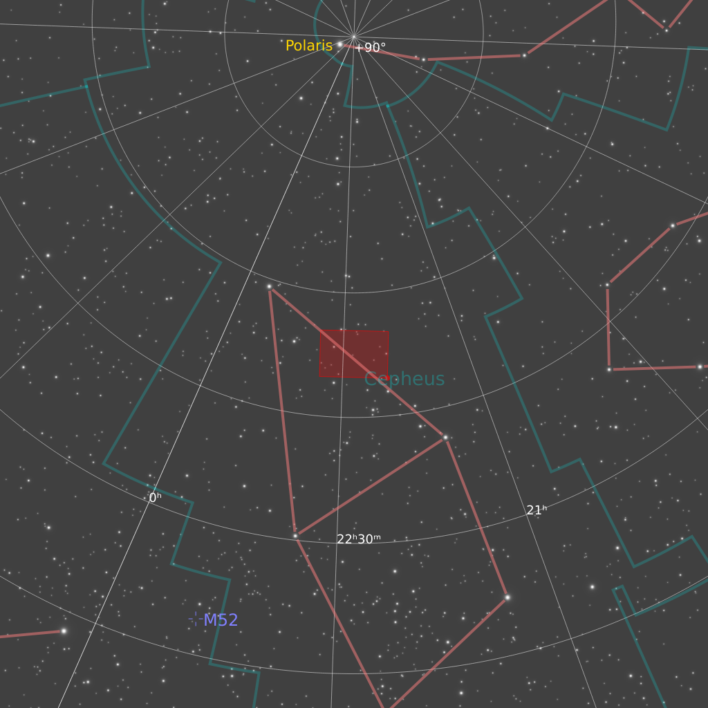 LBN 558 Finder Chart