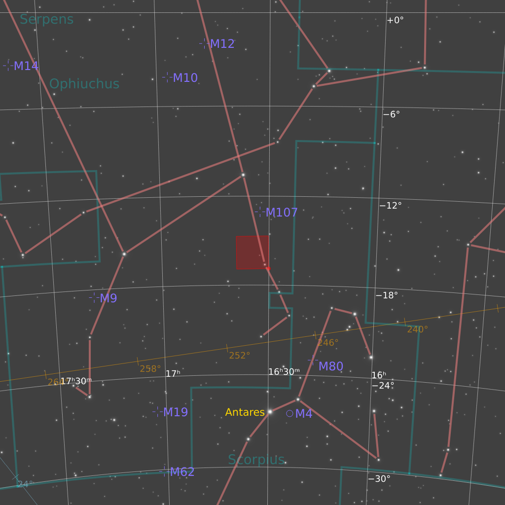 LDN 43 Finder Chart