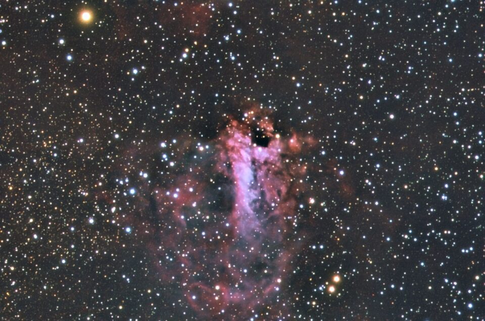 Messier 17, Astrofarm Tivoli, Namibia, 2006