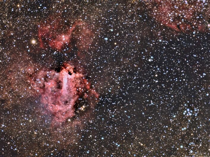 Messier 17, Astrofarm Tivoli, Namibia, 2008