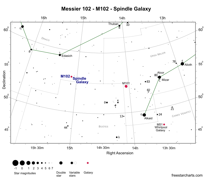 M102 Finder Chart