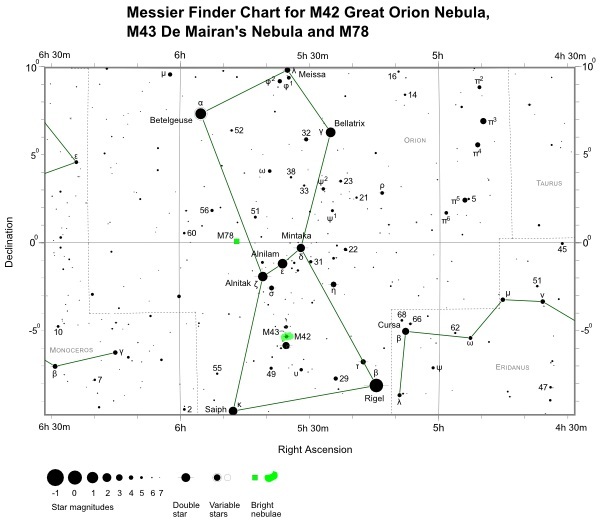 M78 Finder Chart