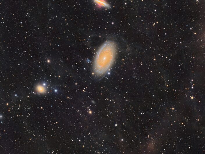 M81 Group, Telescope Live, Spain, 2023/24