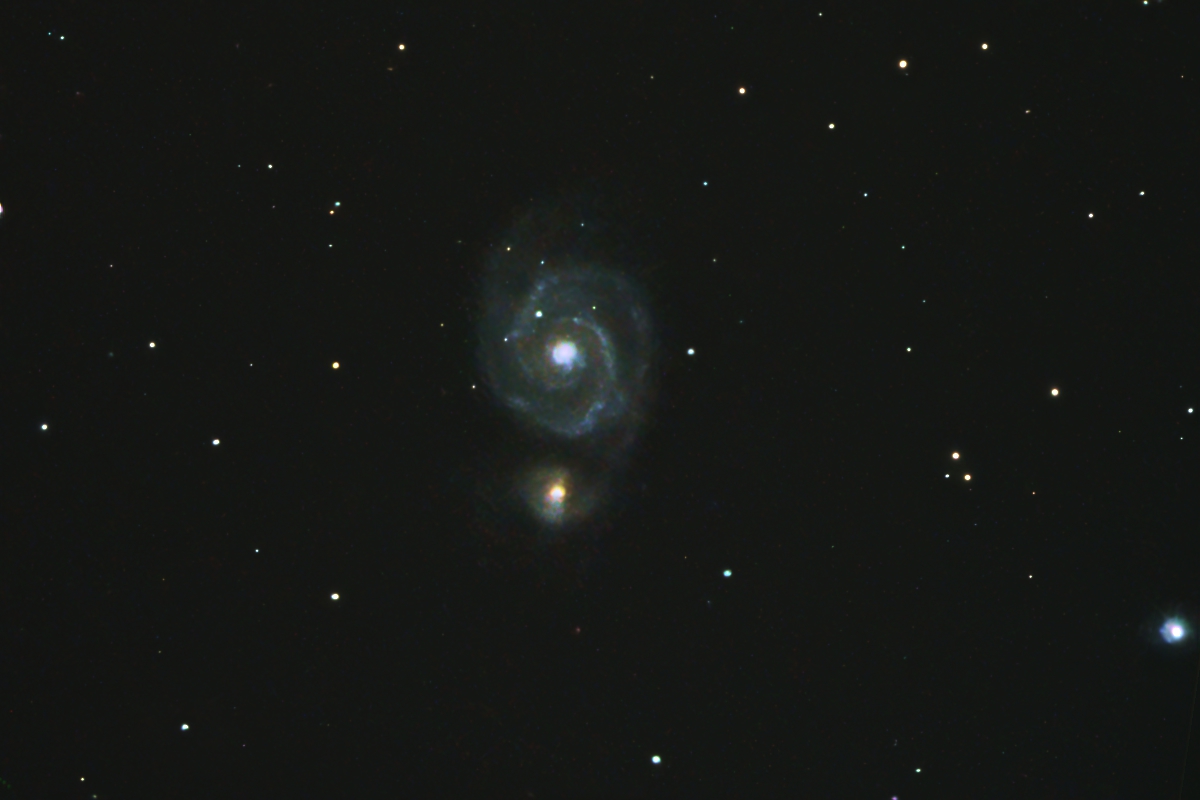 Messier 51, Krefeld, 2005