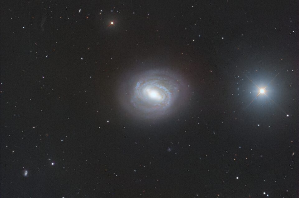 Messier 58, Telescope Live, Spain, 2022