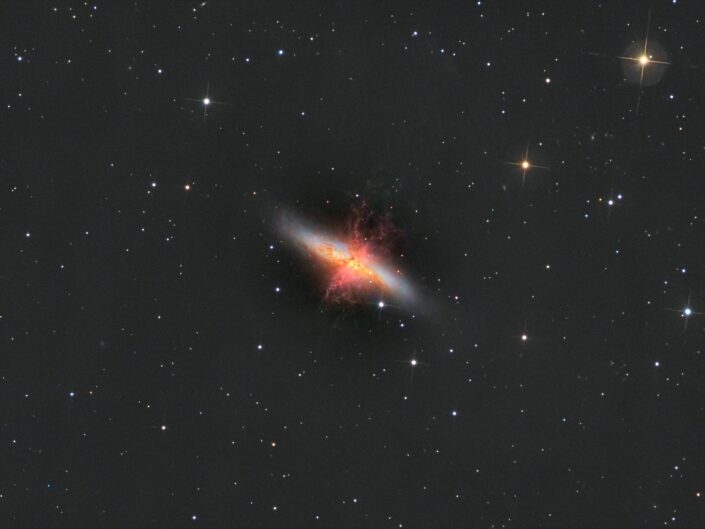 Messier 82, Krefeld, 2014