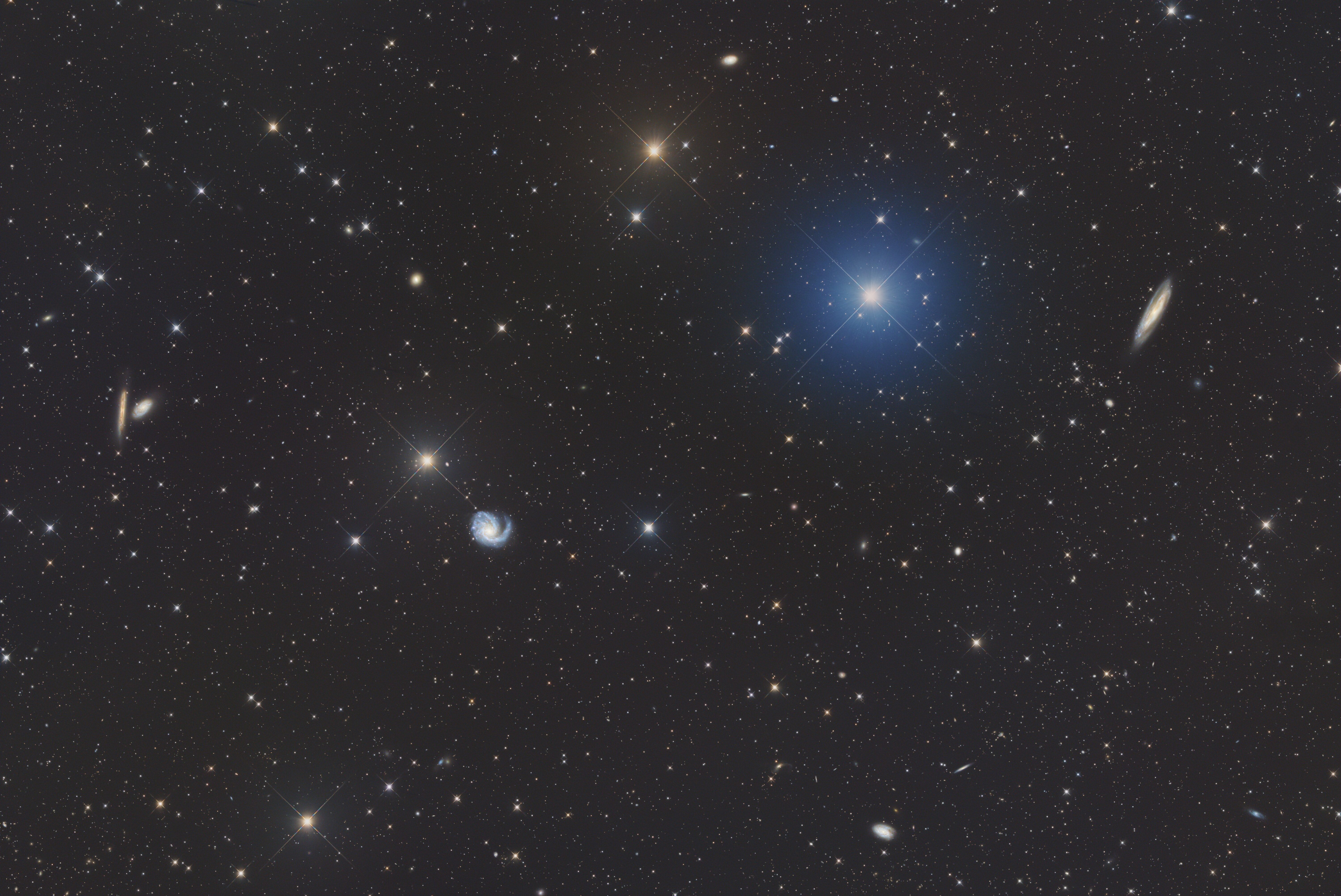 Messier 98, Messier 99, VdS-remote, Hakos, Namibia, 2025