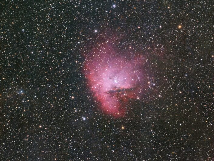 NGC 281, Emberger Alm, Austria, 2007