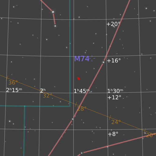 NGC 660 Finder Chart