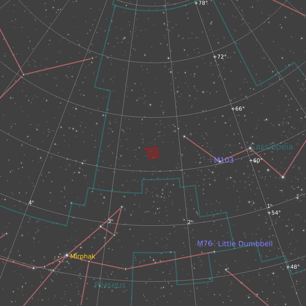 NGC 896 Finder Chart
