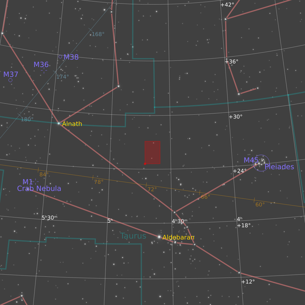 IC 2087 Finder Chart